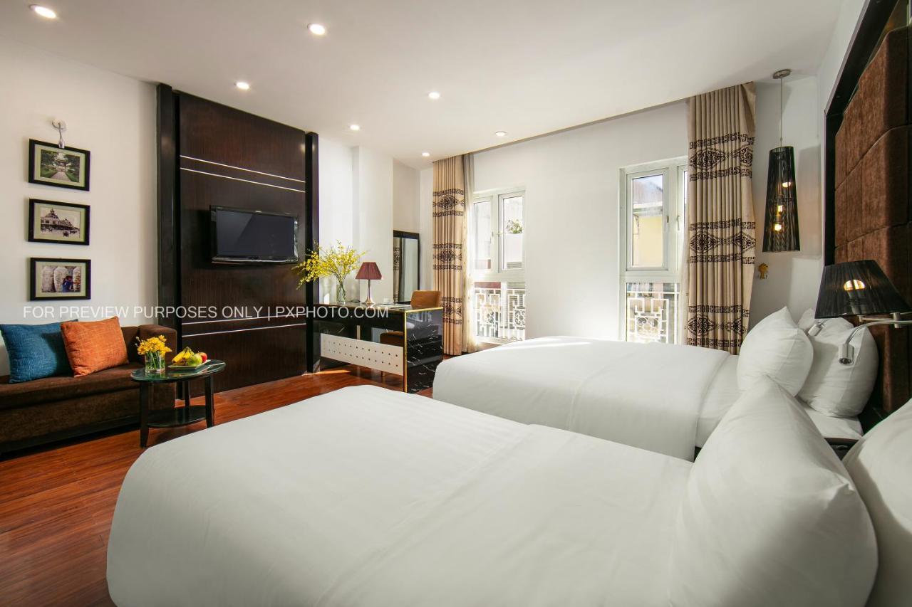 The Silk Boutique Hotel & Spa - Old Quarter City Center 河内 外观 照片